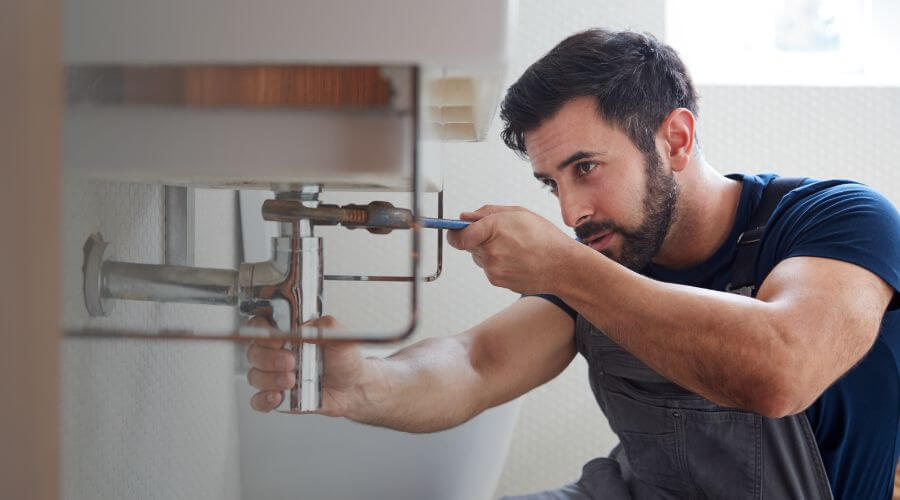 Tankless water heater installation in Poseyville, IN